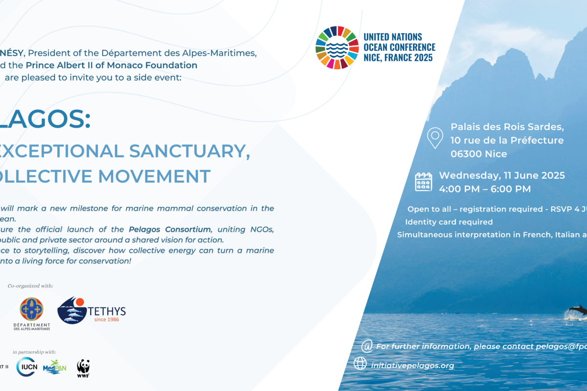 Join Us! Official Pelagos Initiative Side Event at UNOC 2025